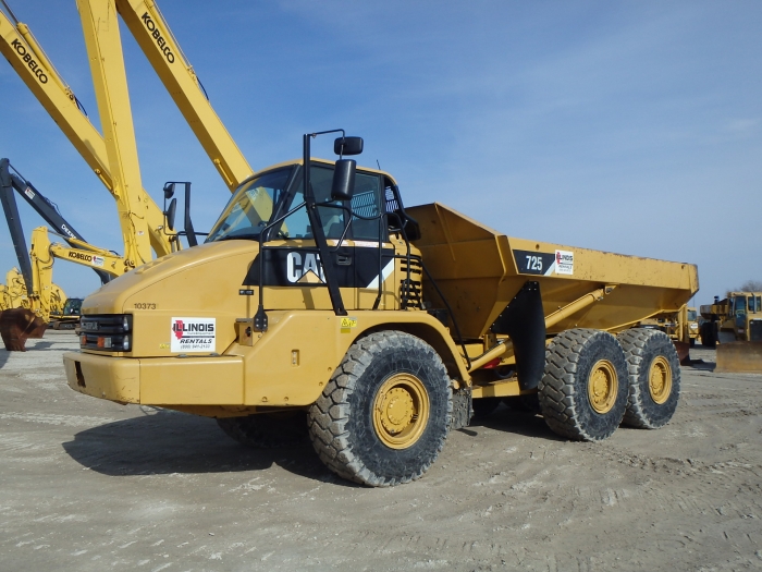 USED Cat Articulated Dump Truck 725